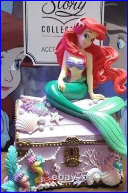 Disney The Little Mermaid Ariel Figure Accessory case Story Collection Rare NM