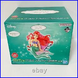 Disney The Little Mermaid Ariel Figure Ichiban Kuji Last One & A Prize Set of 2