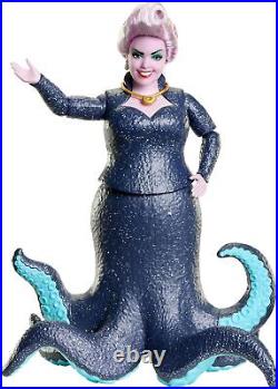 Disney The Little Mermaid Ariel, King Triton & Ursula 3 Fashion Dolls Gift Set
