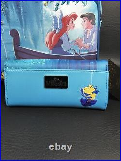 Disney The Little Mermaid Ariel Kiss Girl The Light Up Mini Backpack & Wallet