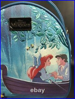 Disney The Little Mermaid Ariel Kiss Girl The Light Up Mini Backpack & Wallet