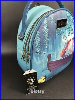 Disney The Little Mermaid Ariel Kiss Girl The Light Up Mini Backpack & Wallet