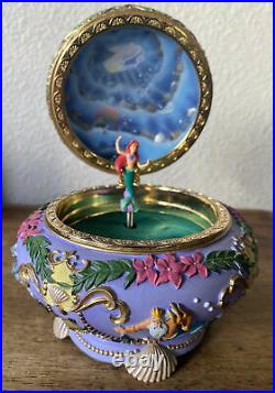 Disney The Little Mermaid Ariel Part of your world Music Jewelry Box! Rare