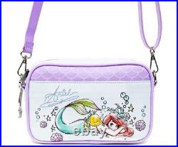 Disney The Little Mermaid Ariel Sketch Crossbody Bag NEW Mother's day