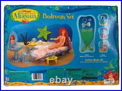 Disney The Little Mermaid Bedroom Set VTG Mattel Playset 65928 Vintage NIB New