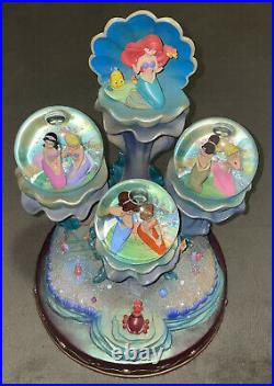 Disney The Little Mermaid Daughters Of Triton Snow Globe with music Not Working