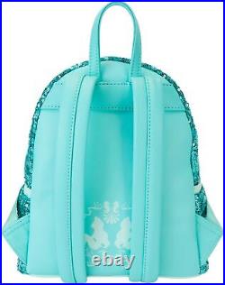 Disney The Little Mermaid Sequins Collection Mini-Backpack New Gift