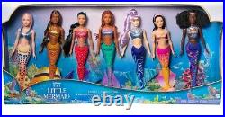Disney The Little Mermaid Ultimate Ariel Sisters 7-Pack Fashion Doll Set (HLX18) Disney The Little Mermaid Ultimate Ariel Sisters 7-Pack Fashion Doll Set (HLX18)