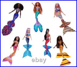 Disney The Little Mermaid Ultimate Ariel Sisters 7-Pack Fashion Mermaid Dolls