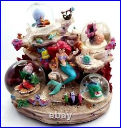 Disney The Little Mermaid Under The Sea Collectors Large Musical Snowglobe
