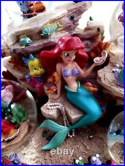 Disney The Little Mermaid Under The Sea Collectors Large Musical Snowglobe