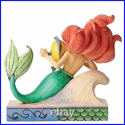 Disney Tradition Jim Shore Little Mermaid Ariel and Flounder Figure Enesco