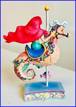 Disney Traditions Ariel Princess Of The Sea Little Mermaid Carousel Horse New