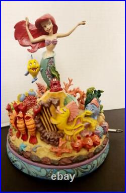 Disney Traditions Little Mermaid Ariel Under The Sea Musical Jim Shore Disney Traditions Little Mermaid Ariel Under The Sea Musical Jim Shore