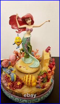 Disney Traditions Little Mermaid Ariel Under The Sea Musical Jim Shore Disney Traditions Little Mermaid Ariel Under The Sea Musical Jim Shore