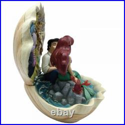 Disney Traditions Seashell Scenario Figurine 6005956 Little Mermaid Ariel Figure