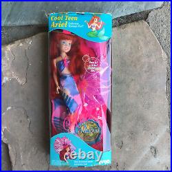 Disney Tyco Doll Little Mermaid Cool Teen Ariel NIB 1992 Walt Disney Company