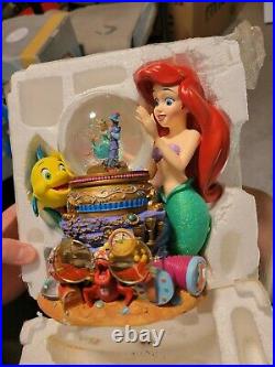 Disney Under The Sea Ariel Little Mermaid Musical Snowglobe