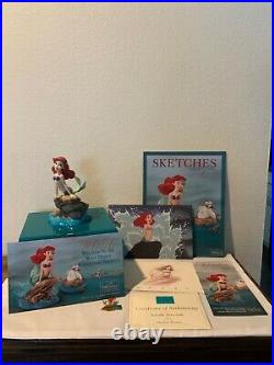 Disney WDCC Classic Seaside Serenade Ariel Figurine from The Little Mermaid