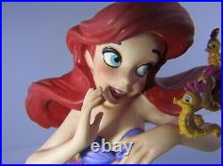 Disney WDCC, Seahorse Suprise Ariel, Little Mermaid, COA signed Jodi Benson