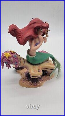 Disney-WDCC- The Little Mermaid- ARIEL-Seahorse Surprise MIB/COA