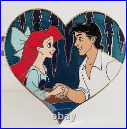 Disney Wdi Little Mermaid Kiss The Girl Valintine's Day Cast Excl Le Pin
