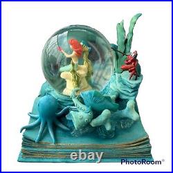 Disney Wonders Within Ariel Little Mermaid Snowglobe Deep Sea Dreamer Hallmark