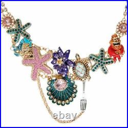 Disney X Betsey Johnson Parks Collection The Little Mermaid Necklace