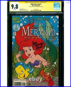 Disney's Little Mermaid #1 CGC SS 9.8 signed Jodi Benson Ariel DISNEY 1994