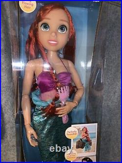 Disney's Little Mermaid 32 Inch Tall Princess Ariel Doll New In Box