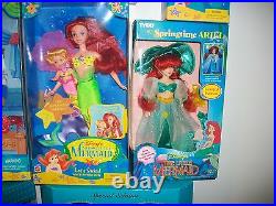 Disney's Little Mermaid Let's Swim Ariel & Mermaid &Springtime Ariel Tyco 1991