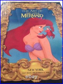 Disney's Little Mermaid Trident Production cell & Production Backgrd Sothebys