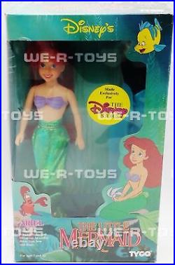 Disney's The Little Mermaid Ariel Doll With Dress & Fin Tyco #1800D NEW