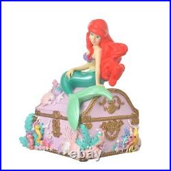 Disney Store Japan 25th Anniversary Ariel With Coral LED Light Room Decoration