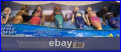 Disney the Little Mermaid Live Action Fashion Doll Family Seven Pack Mattel Disney the Little Mermaid Live Action Fashion Doll Family Seven Pack Mattel