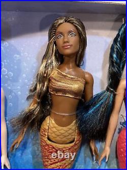 Disney the Little Mermaid Live Action Fashion Doll Family Seven Pack Mattel Disney the Little Mermaid Live Action Fashion Doll Family Seven Pack Mattel