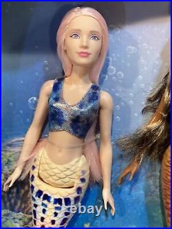 Disney the Little Mermaid Live Action Fashion Doll Family Seven Pack Mattel Disney the Little Mermaid Live Action Fashion Doll Family Seven Pack Mattel