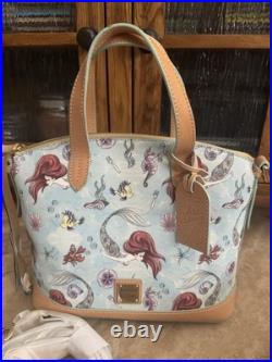 Dooney & Bourke Bag Disney Dream Big Princess Little Mermaid Ariel Dome Satchel Dooney & Bourke Bag Disney Dream Big Princess Little Mermaid Ariel Dome Satchel