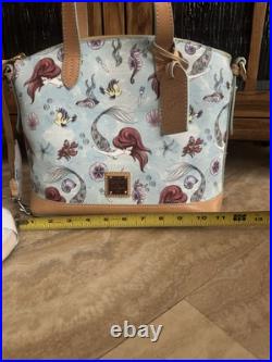 Dooney & Bourke Bag Disney Dream Big Princess Little Mermaid Ariel Dome Satchel Dooney & Bourke Bag Disney Dream Big Princess Little Mermaid Ariel Dome Satchel