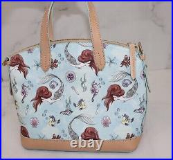 Dooney & Bourke Disney Little Mermaid Ariel Dome Satchel Purse Bag