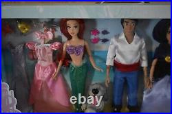EXCLUSIVE Disney The Little Mermaid Doll Figure Set ERIC VANESSA URSULA MAX