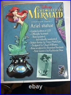 Electric Tiki Design The Little Mermaid Ariel Animated Ladies Statue LE