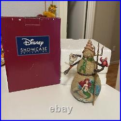 FLAW REPAIR Jim Shore Christmas By The Sea Little Mermaid Ariel Sand Snowman