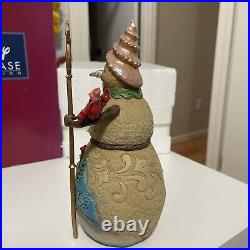 FLAW REPAIR Jim Shore Christmas By The Sea Little Mermaid Ariel Sand Snowman