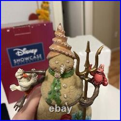 FLAW REPAIR Jim Shore Christmas By The Sea Little Mermaid Ariel Sand Snowman