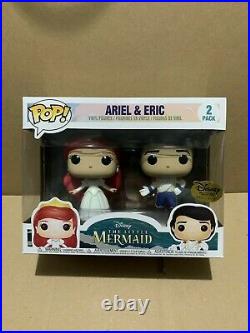 Funko Pop Disney The Little Mermaid Ariel & Eric 2 Pack IN STOCK