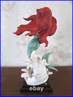 G. ARMANI Figure Figurine Statue Sculpture Ariel Walt Disney Little Mermaid