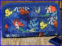 HARVEYS Seatbelt Disney Ariel little Mermaid Crossbody LARGE Tote & Wallet NWT