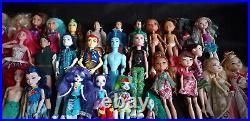 HUGE Christmas lot, Over 100 dolls! Monster High/Disney/Bratz/Ever After ooak