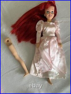 HUGE Mattel Disney Princess The Little Mermaid Ariel Eric Melody Doll Lot RARE